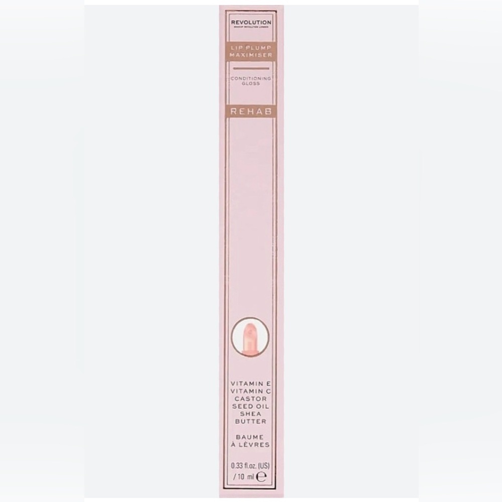 Makeup Revolution Rehab Lip Plump Maximiser Conditioning Gloss